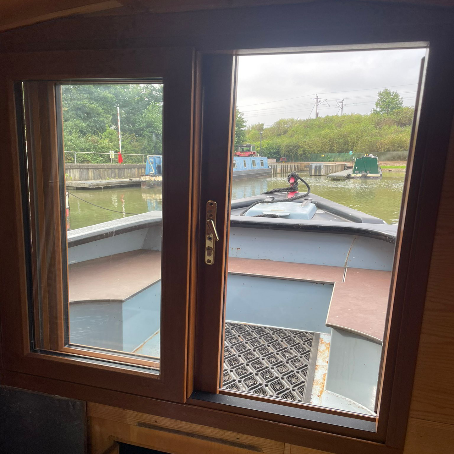 Boat Upvc Doors - Style 11 - Sliding Doors - Full Glass