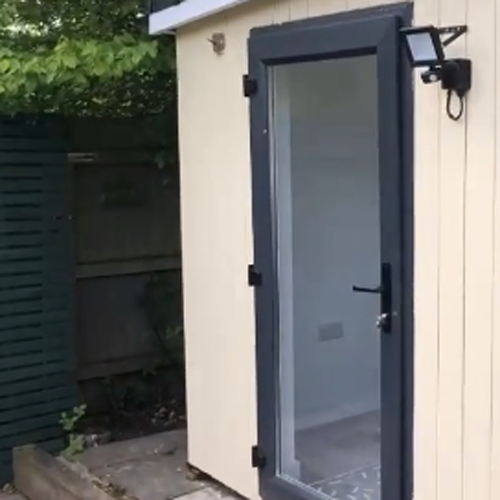 Shed Upvc Doors - Style 1 - Full Glass