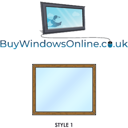 Style 1 - Fixed Narrowboat Windows