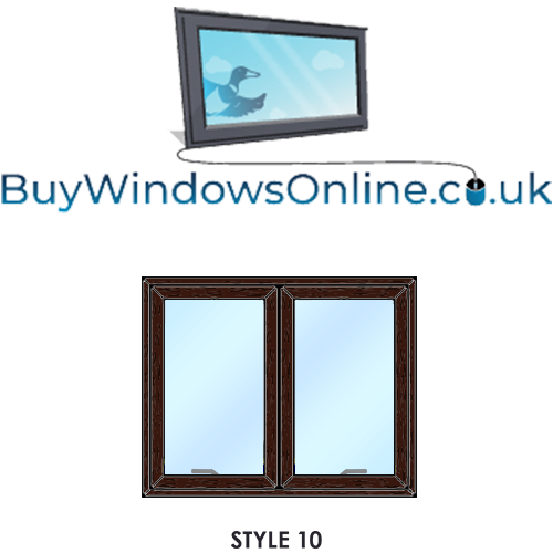 Narrowboat Windows - Style 10 - Opener next to Opener