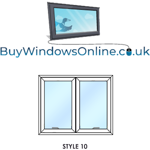Narrowboat Windows - Style 10 - Opener next to Opener