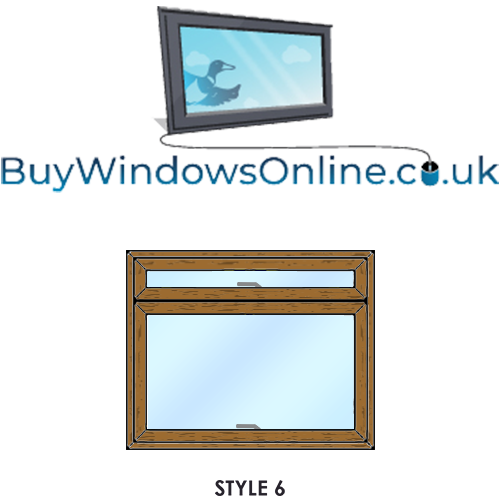 Style 6 - Opener Over Opener Narrowboat Windows