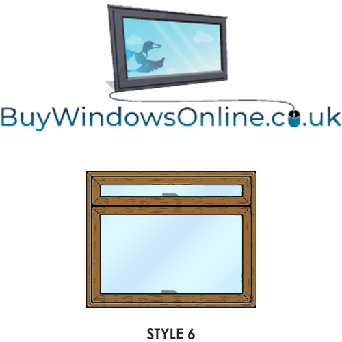 Narrowboat Windows - Style 6 - Opener Over Opener