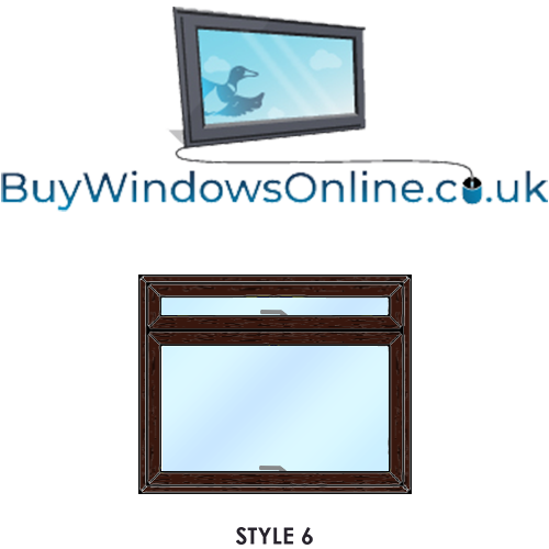 Shed Windows - Style 6 - Opener Over Opener