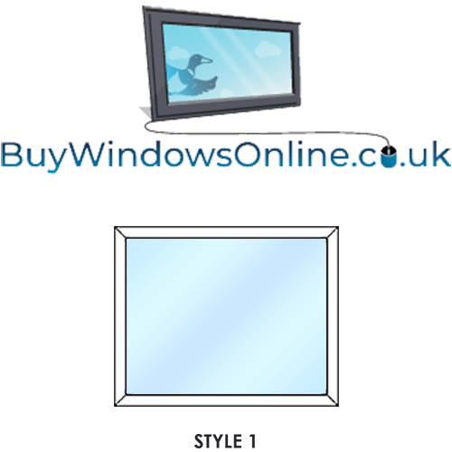 Style 1 - Fixed Static Caravan Windows