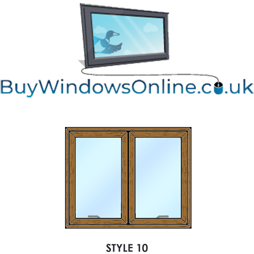 Static Caravan Windows - Style 10 - Opener next to Opener