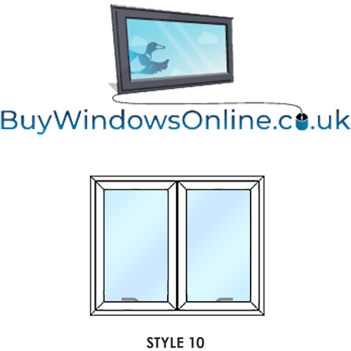 Style 10 - Opener next to Opener Static Caravan Windows