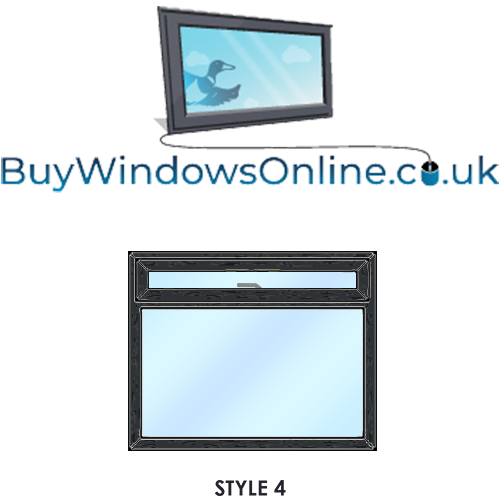 Style 3 - Fixed Over Fixed Static Caravan Windows