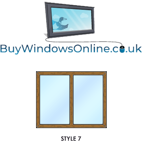 Style 7 - Fixed next to Fixed Static Caravan Windows