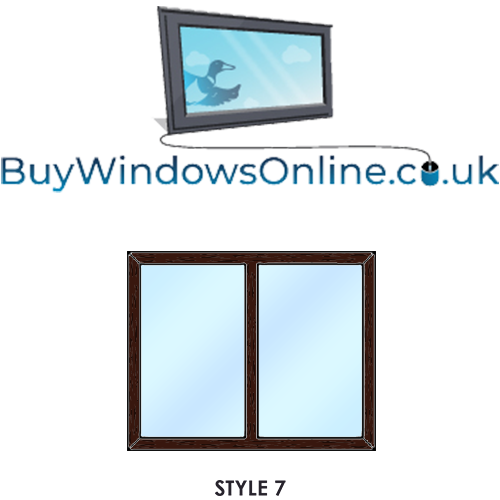 Style 7 - Fixed next to Fixed Static Caravan Windows