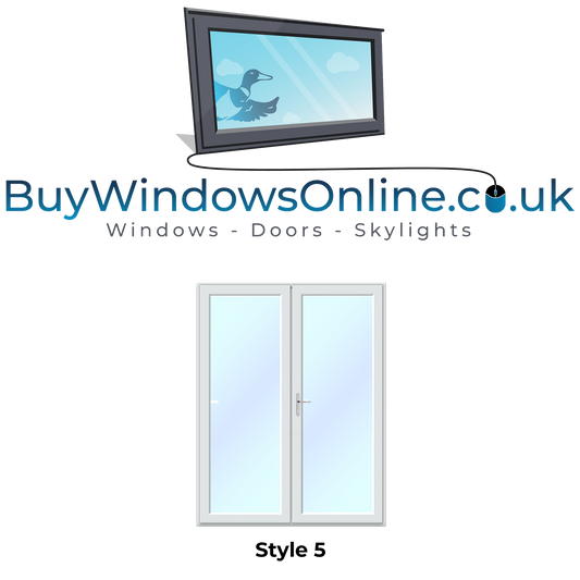 Boat Upvc Doors - Style 5 - Full Glass