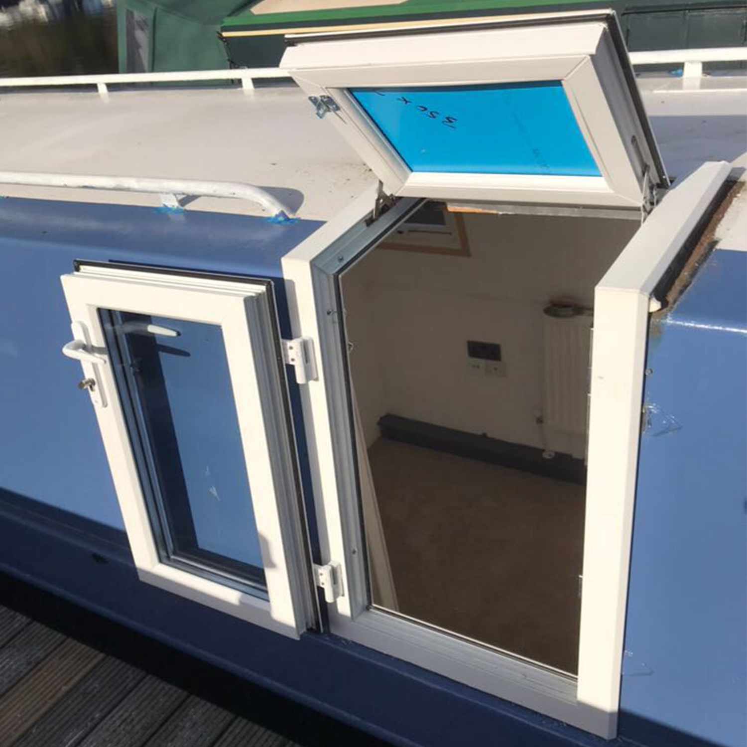 Narrowboat Hatch Door Combination