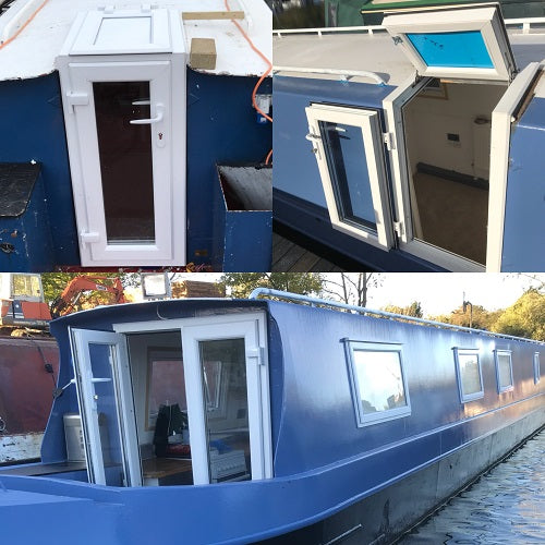 Narrowboat Upvc Double Glazed Doors