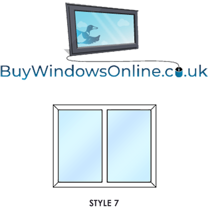 Style 7 - Fixed next to Fixed Static Caravan Windows